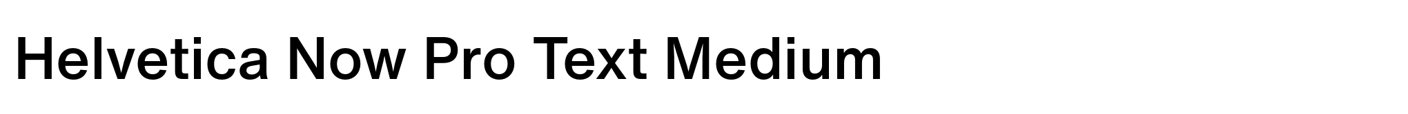 Helvetica Now Pro Text Medium image